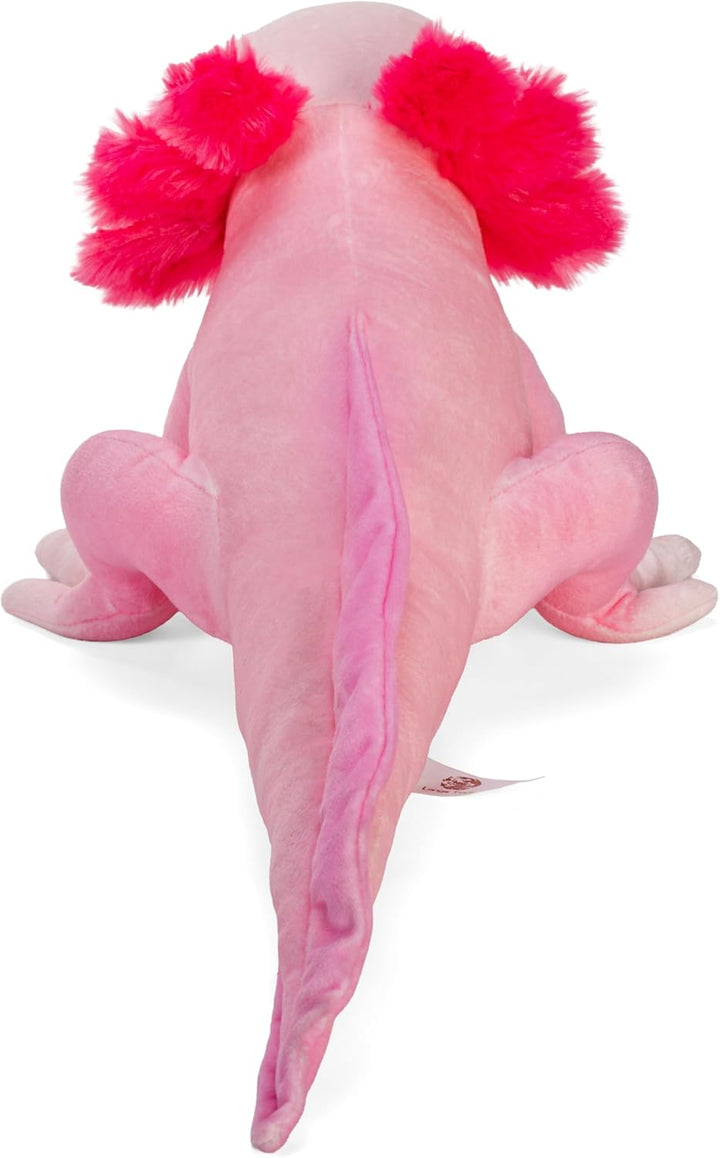 Wild Republic Cuddlekins Eco Axolotl, Plüschtier, 30 cm, Plüschspielzeug, umweltfreundlich
