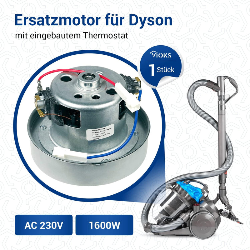 VIOKS Staubsauger Motor / YDK Motor YV-2201 Ersatz für Dyson DC DC05 DC08 DC11 DC19 DC20 DC29 Staubs