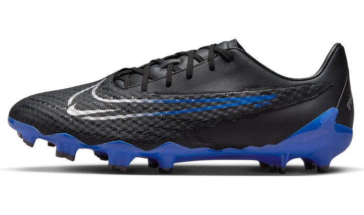 NIKE Herren Phantom Gx Academy Fg/MgSneaker 38.5 EU Black Chrome Hyper Royal, 38.5 EU Black Chrome H