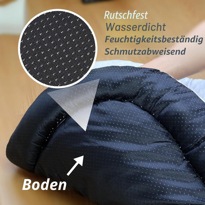 Marchul Katzenbettmatte, Kühlende Hundebettmatte, 50 x 40 cm Sommer Kühlmatte aus Ice Silk für Katze