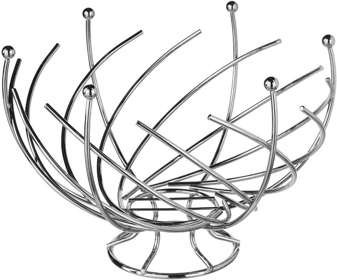 Black & White Fruchtkorb, Spiralen-Design 1, 1