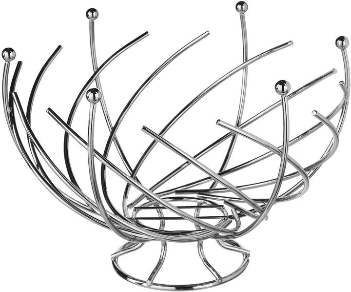 Black & White Fruchtkorb, Spiralen-Design 1, 1