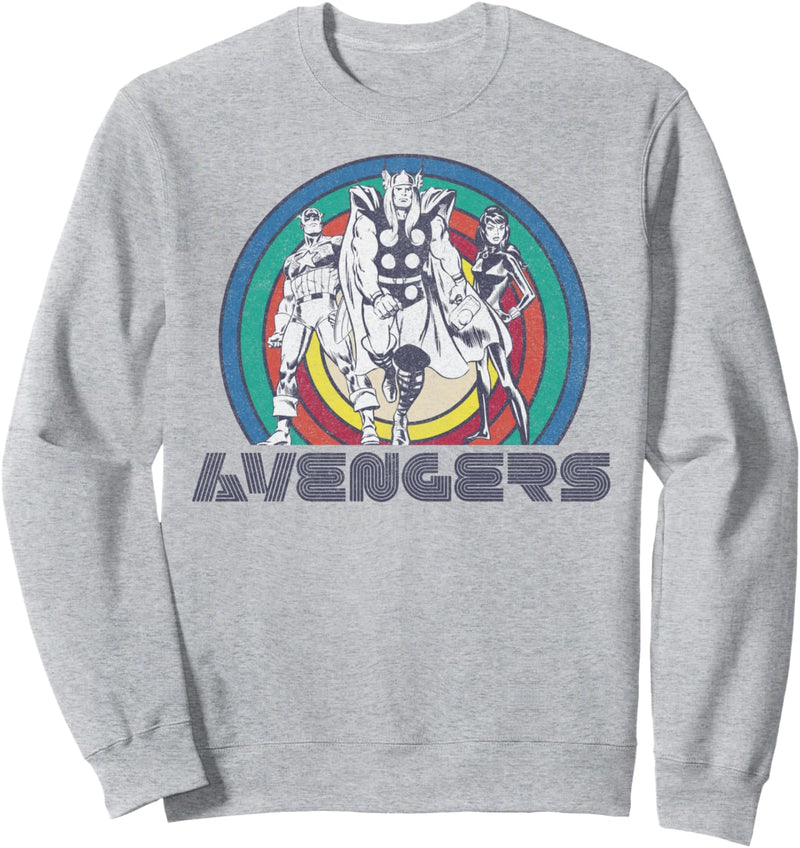 Marvel Avengers Classic Thor Black Widow Captain America Sweatshirt