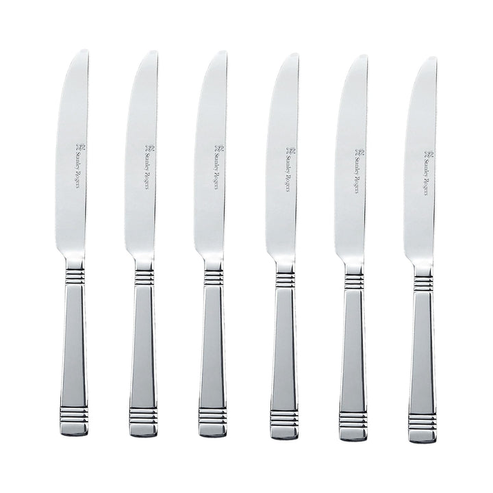 Stanley Rogers Messer Victoria– Hochwertiger Edelstahl, 6er Set, Spülmaschinengeeignet Messer 6er Se