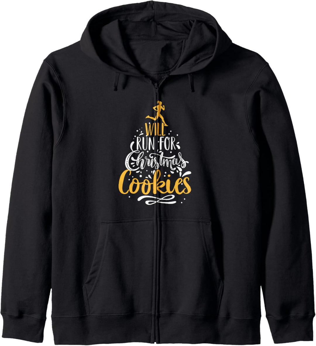 Will Run For Christmas Cookies, Lady Runners Workout Gift Kapuzenjacke