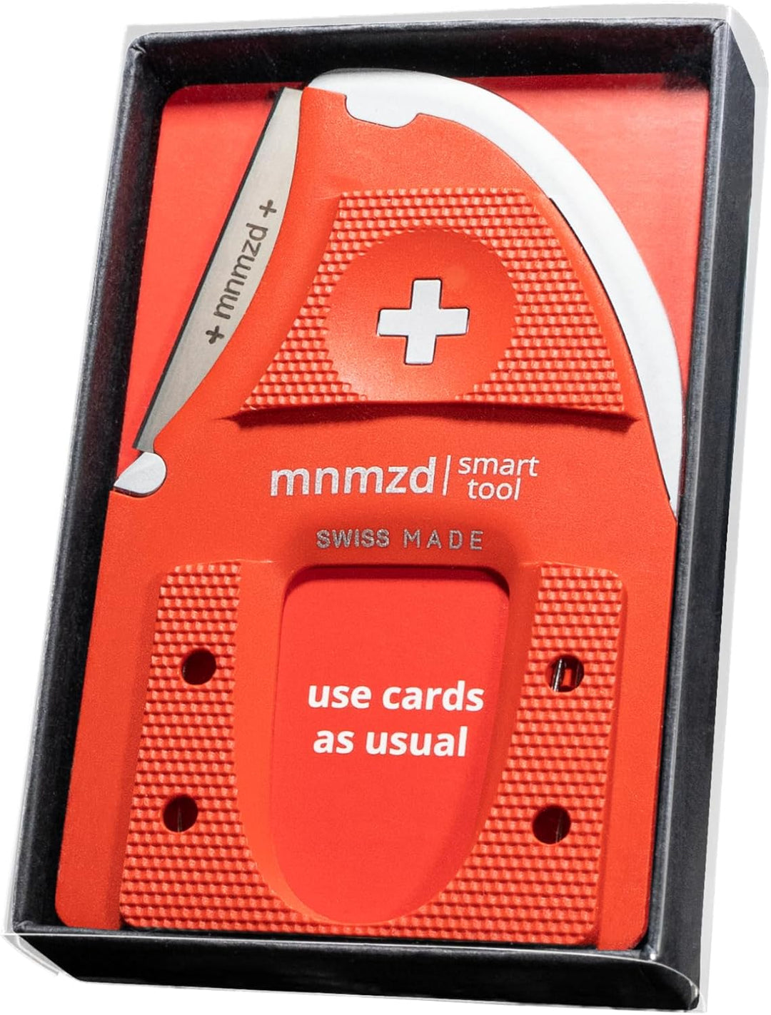 vielseitiges Schweizer Multitool im handlichen Scheckkartenformat für Geldbörsen, Slim Wallets, opti