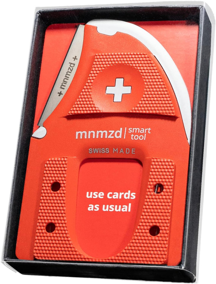 vielseitiges Schweizer Multitool im handlichen Scheckkartenformat für Geldbörsen, Slim Wallets, opti