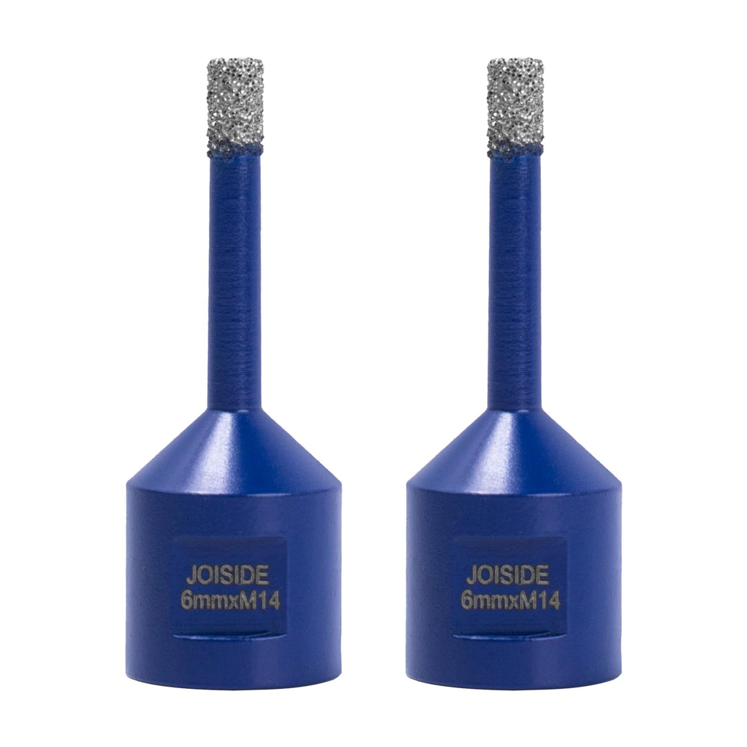 2 stücke Fliesenbohrer 6mm x M14 Diamantbohrer Glasbohrer Fliesen Diamant Feinsteinzeug Bohrer für K
