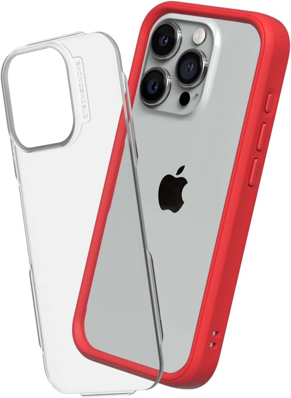 RhinoShield Modulares Case kompatibel mit [iPhone 15 Pro Max] | Mod NX - Anpassbare & stossdämpfende