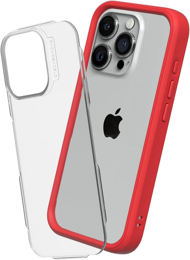 RhinoShield Modulares Case kompatibel mit [iPhone 15 Pro Max] | Mod NX - Anpassbare & stossdämpfende