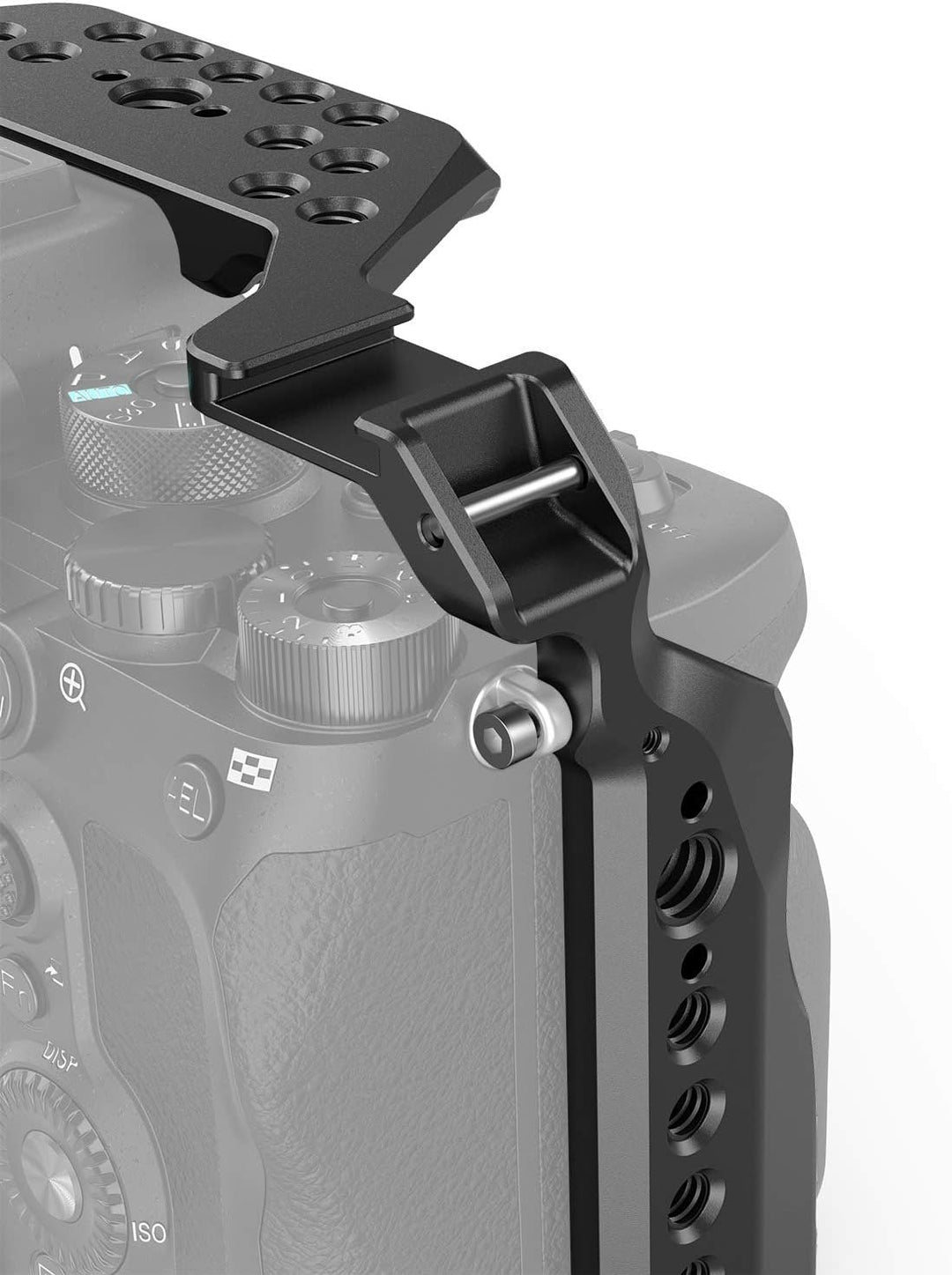 SMALLRIG A7SIII Cage Käfig für Sony A7S III Kamera mit Cold Shoe Schuh und Positionierungslöchern -