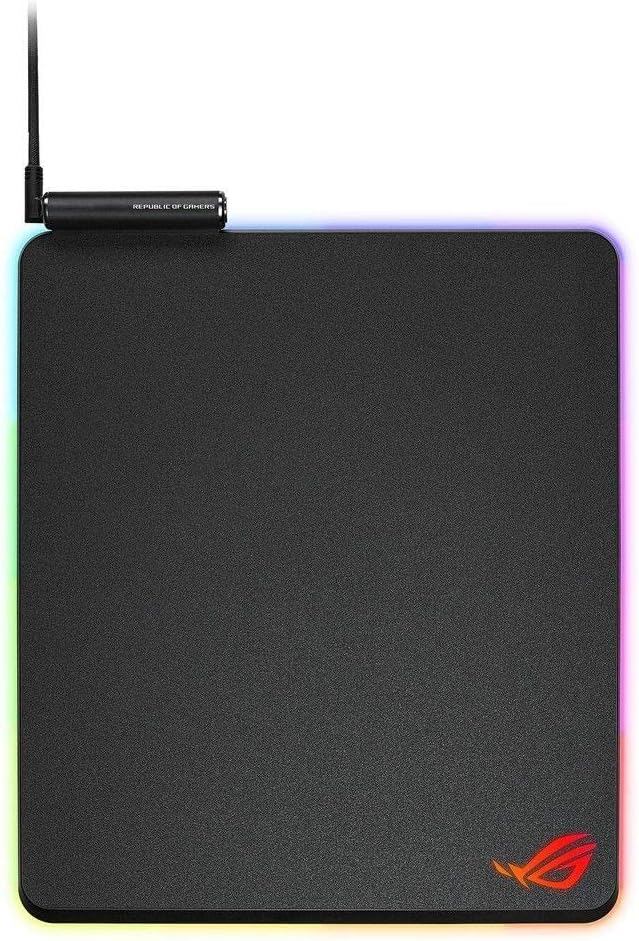 ASUS ROG Balteus RGB Gaming-Mauspad (Aura Sync, USB-Passthrough, rutschfest)