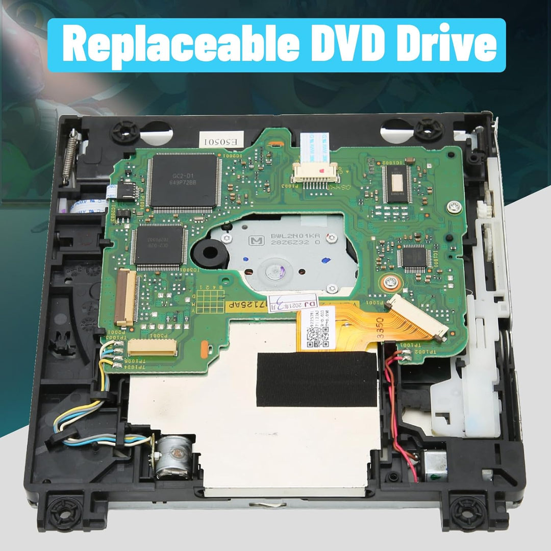 Original DVD-Laufwerk-Ersatz für Wii D2A D2C D2E D2 D2D-Spielkonsole Plug-and-Play-Einheit, für Wii-