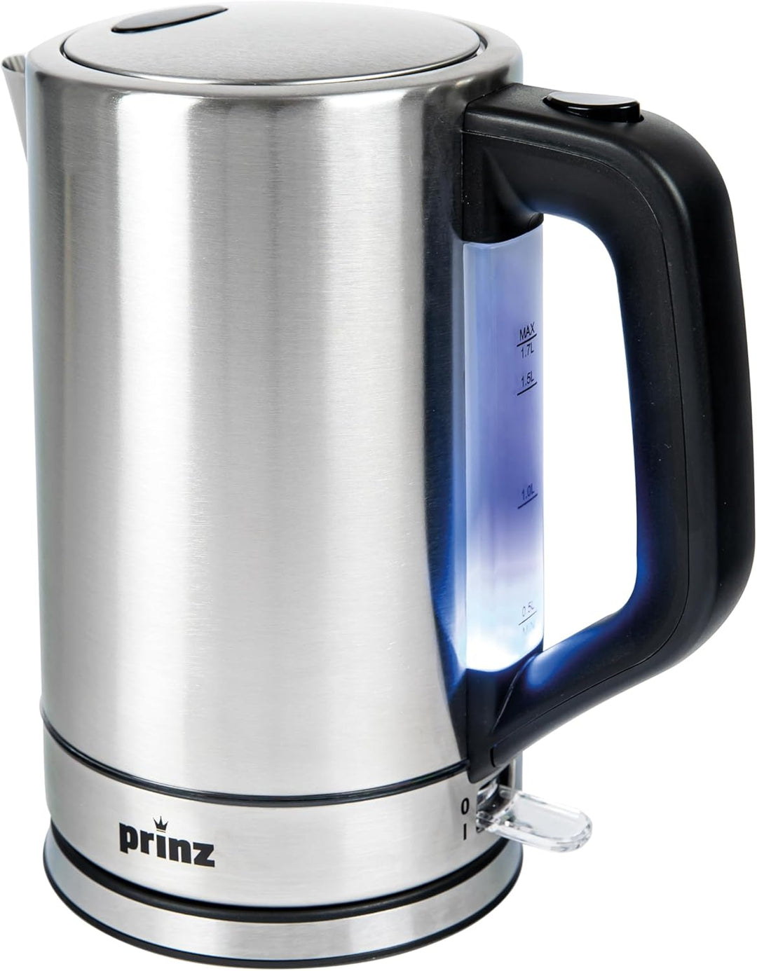 Prinz Edelstahl-Wasserkocher PZ-EWK1 – Testsieger Haus & Garten Test 02/2025 (Note 1,2 „Sehr gut“) –