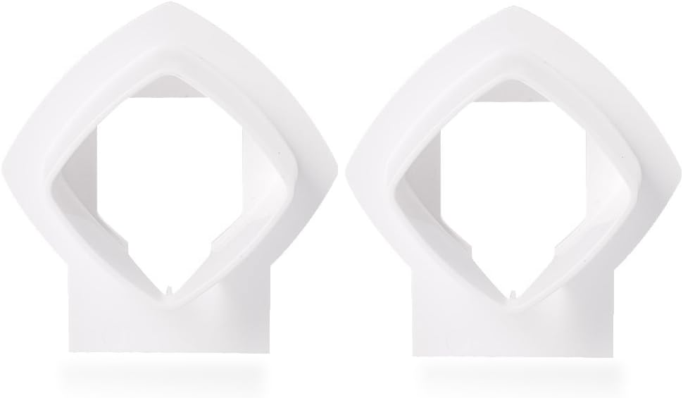Sunydog Wandhalterung Halterung für Linksys Velop Tri-Band Whole Home WiFi Mesh System, Weiss 2er Pa
