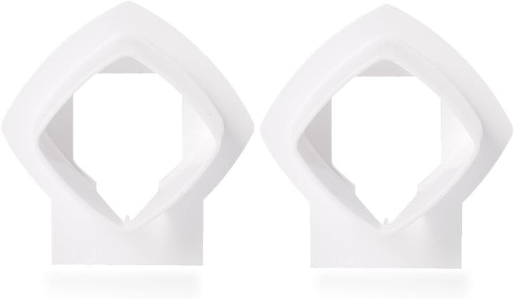 Sunydog Wandhalterung Halterung für Linksys Velop Tri-Band Whole Home WiFi Mesh System, Weiss 2er Pa