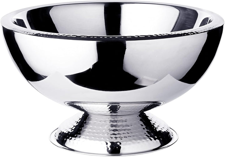 EDZARD Champagner Kühler Till (Ø 43 cm, gross) aus Edelstahl - Flaschenkühler, Sektkühler doppelwand