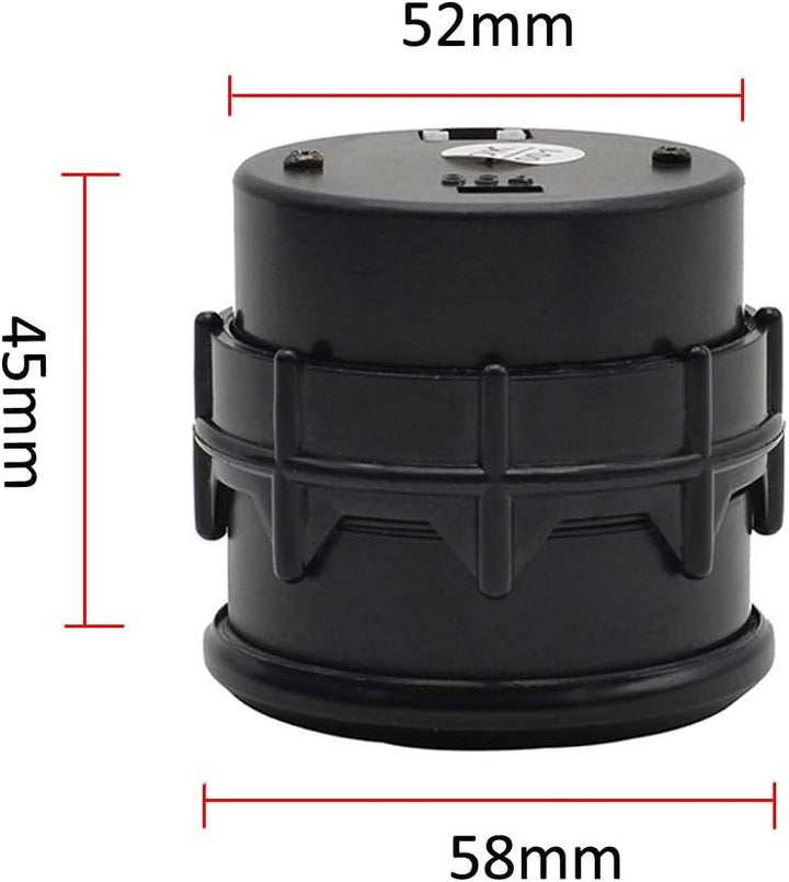 ETOPARS 52mm Automotor Kfz 2" Zeiger Turbo Ladedruckanzeige Messgerät Kit Boost Bar 7 Farbe Lichtanz