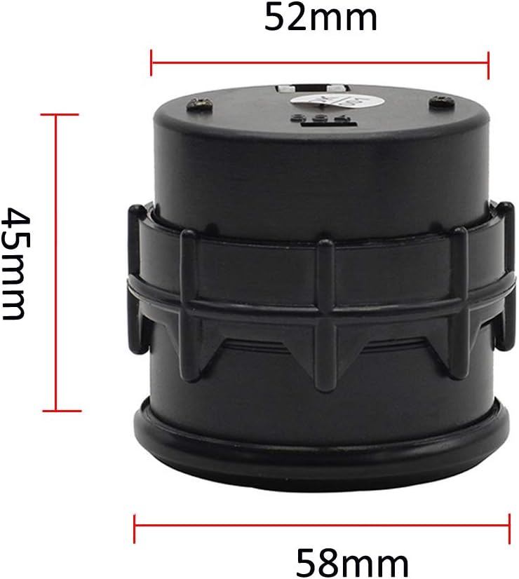 ETOPARS 52mm Automotor Kfz 2" Zeiger Öltemperatur Messgerät Kit Temperatur Celsius Öltemperaturanzei