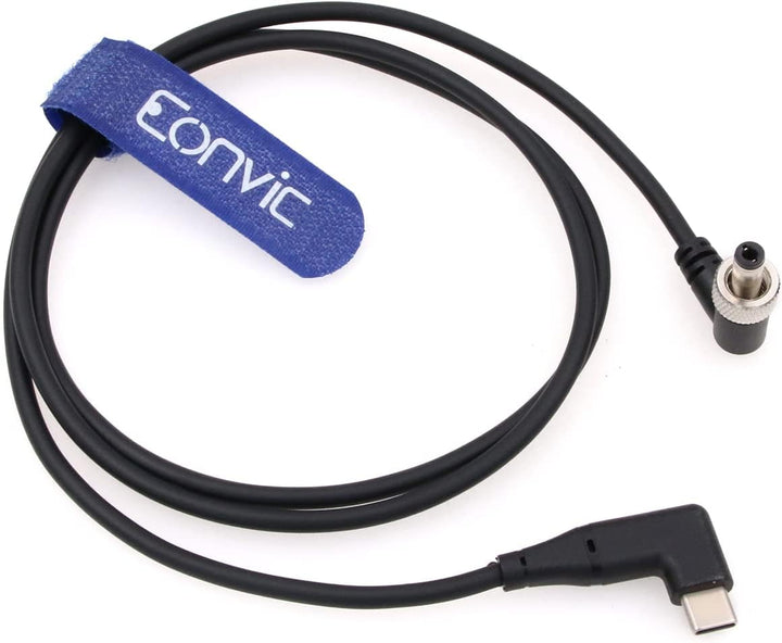 Eonvic Netzkabel für Atomos Ninja V Zwo ASI Gekühlte Kameras PD USB 3.1 Typ C zu Locking DC Power Ja
