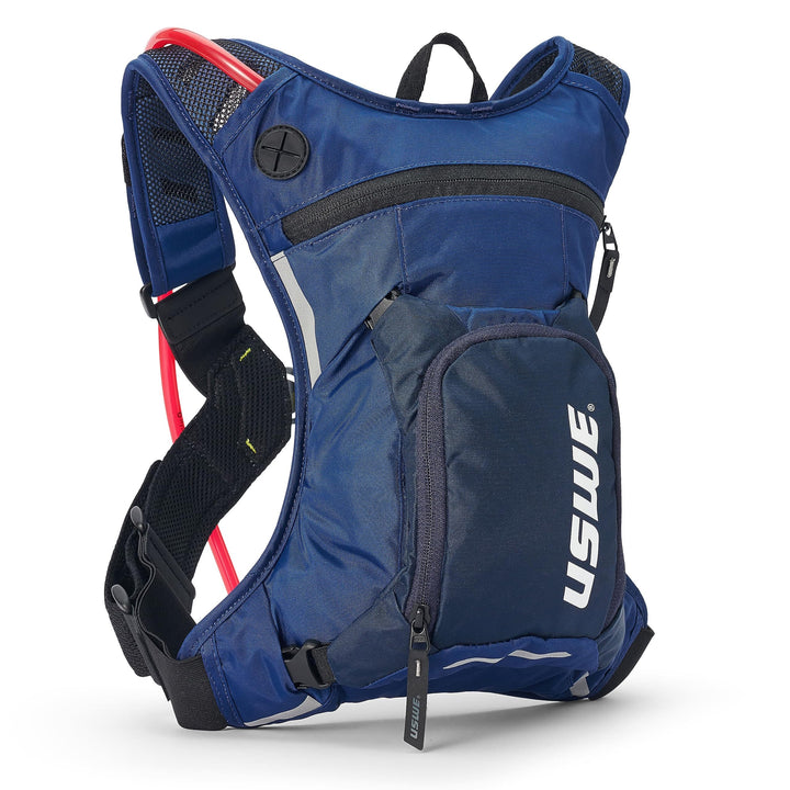 USWE Moto Hydro Hydration Pack - with Water Bladder, a High End, Bounce Free Backpack for Enduro and