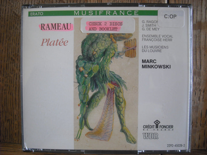 Rameau - Platée / Les Musiciens du Lourve · Minkowski, Audio-CD