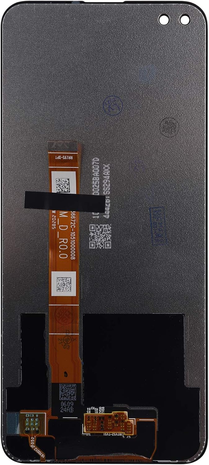 swark LCD Kompatibel mit Realme X3 RMX2142, RMX2081, RMX2085 (Schwarz ohne Rahmen) LCD Display Touch