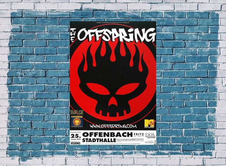 The Offspring - Conspiracy of One, Frankfurt 2001 » Konzertplakat/Premium Poster | Live Konzert Vera