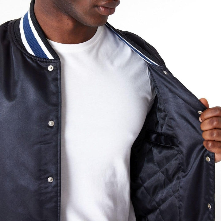 New Era Varsity College Jacke - Satin Los Angeles Dodgers L-XL, L-XL