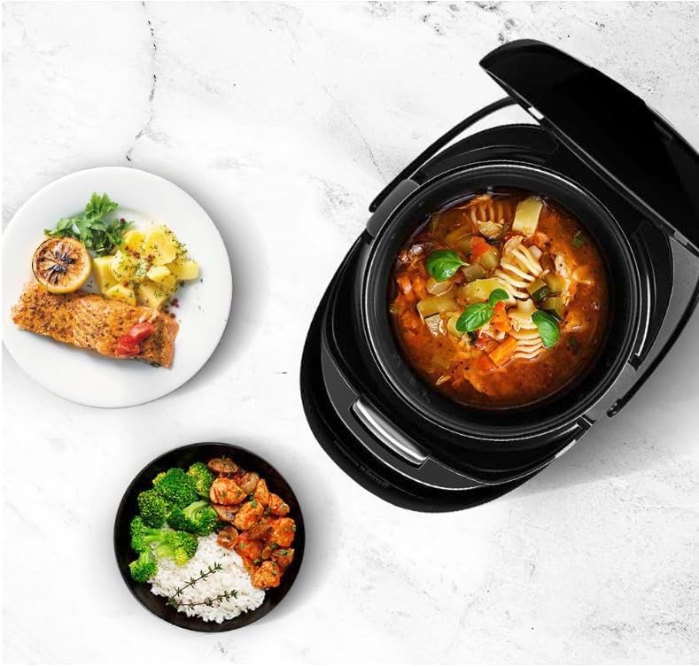 REDMOND RMC-90 RU | Multikocher mit russischem Menü | 5L Multicooker mit 45 Programmen, 3D-Heizsyste