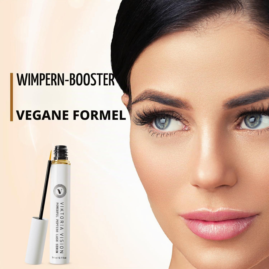 Viktoria Vision Powerfull Peptide Lash Serum – Extrem lange Wimpern in 5 Wochen, Wimpernserum, Wimpe