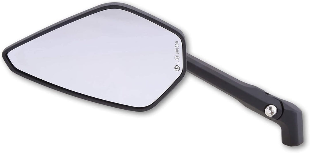 HIGHSIDER Lenkerspiegel COLUMBIA 2 matt schwarz eloxiert