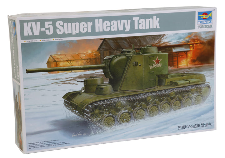 Trumpeter 05552 - Modellbausatz KV-5 Super Heavy Panzer