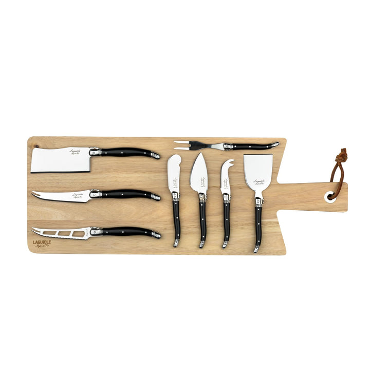 Laguiole Style de Vie Käsemesser-Set Premium Line, 8-teilig, mit