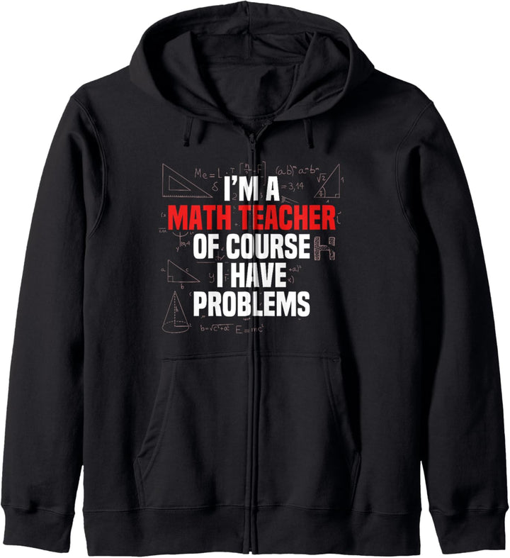 Witziges Mathe Zitat Mathematik Liebe Mathe Lehrer Geschenke Kapuzenjacke