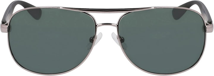 NAUTICA Herren Sonnenbrille Einheitsgrösse Gunmetal, Einheitsgrösse Gunmetal