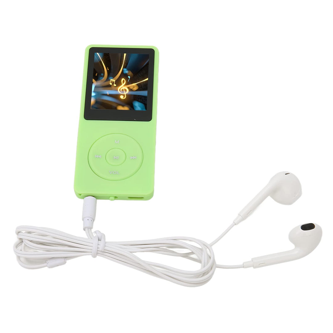 8 GB MP3 MP4 Player, Tragbarer Musik Player mit 1,8 Zoll TFT HD Bildschirm, Sportmusik Player mit Ko