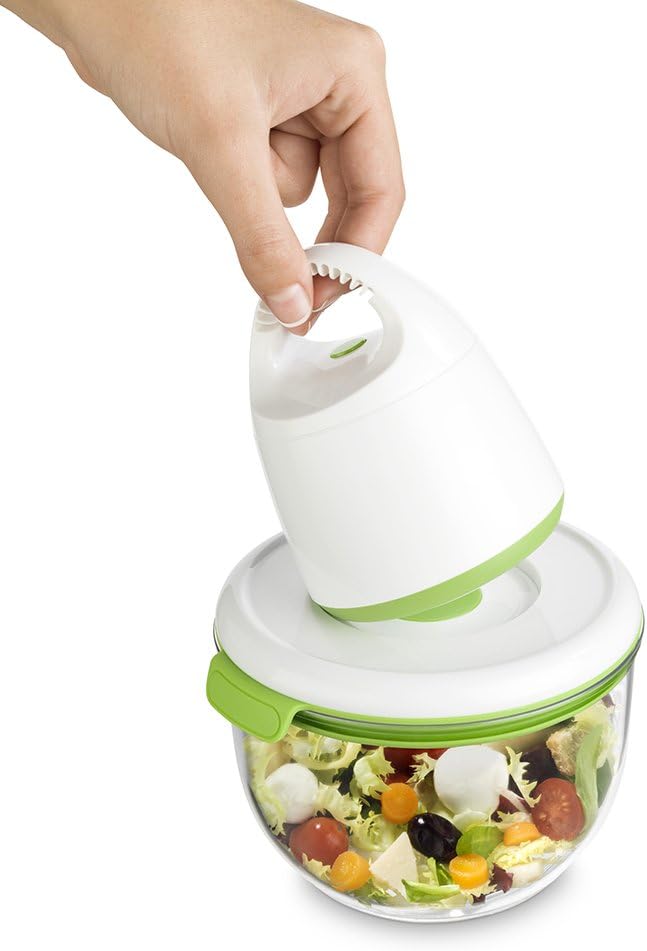 FOSA MADRID MINI-STARTER-SET 3-teilig - MC30000 – Smarte Vakuum-Lebensmittelaufbewahrung – Vakuumpum