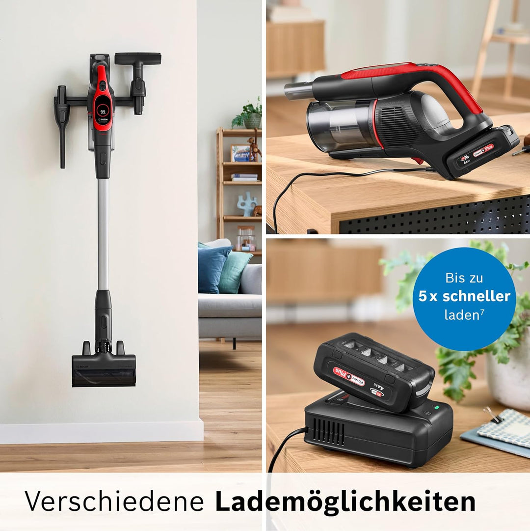 Bosch Akku-Staubsauger Unlimited 9 ProAnimal BKS941PET, kabellos, MicroClean Technology, Display, St