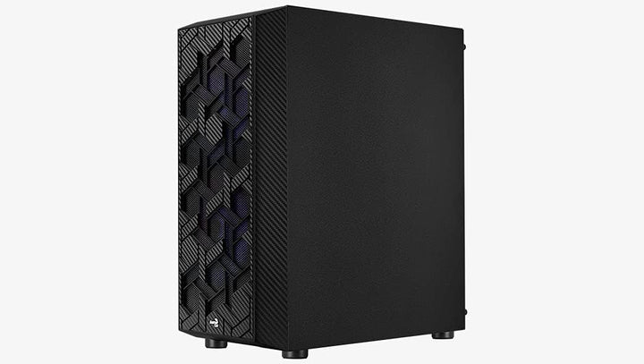 Aerocool Hive ARGB Mid Tower PC Gamng Case with Tempered Glass Window, 2 x ARGB Fans, 2 x USB 3.0, S