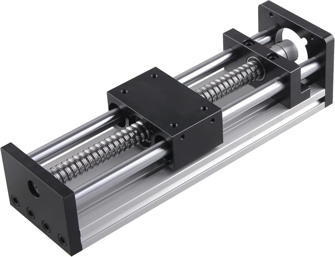 CNCMANS 100mm Effektiver Verfahrlänge Doppelter optischer Achsenführungs-Kugelumlaufspindel SFU1605
