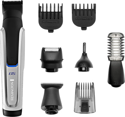 Remington Multi- Haarschneidemaschine & Barttrimmer Herren [Lithium G5] (inkl. 9 Aufsteckköpfe/-kämm