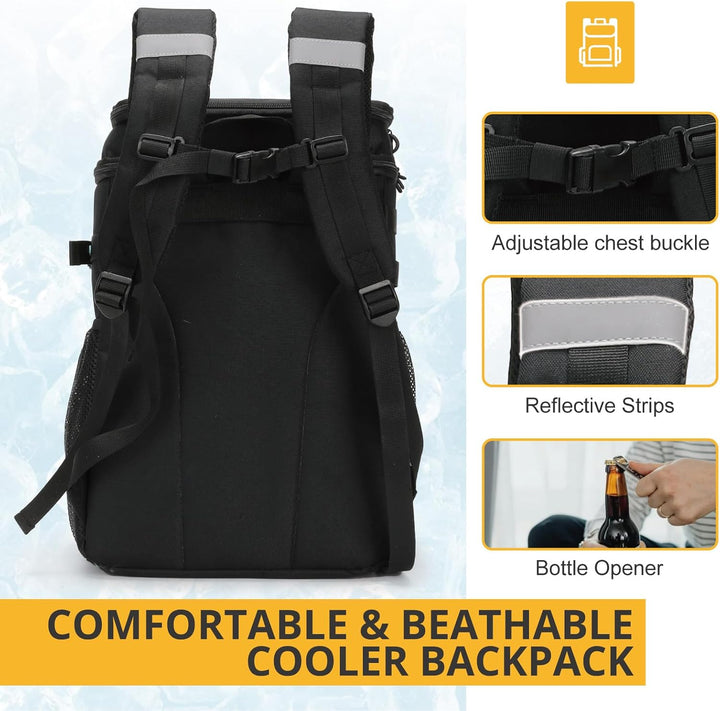 Taktischer Rucksack-Kühler, weicher, Leichter, auslaufsicherer Kühler-Rucksack, isolierte Kühltasche