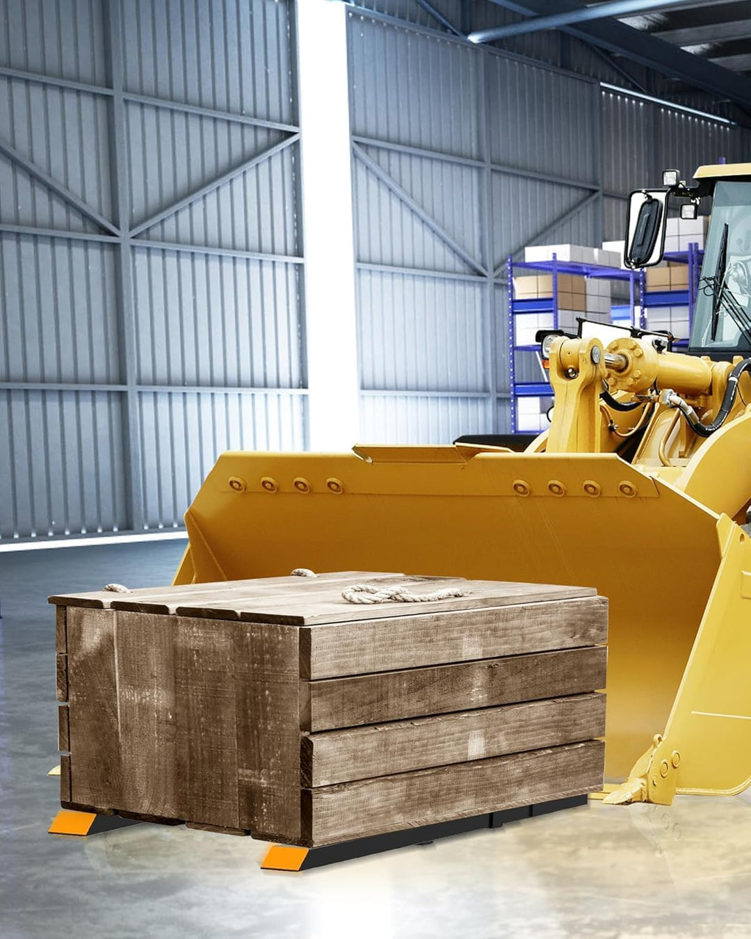 Garvee Verstellbare Schwerlast Palettengabeln zum Anklemmen – 43 Zoll, 2000 lbs Tragkraft, mit Stabi