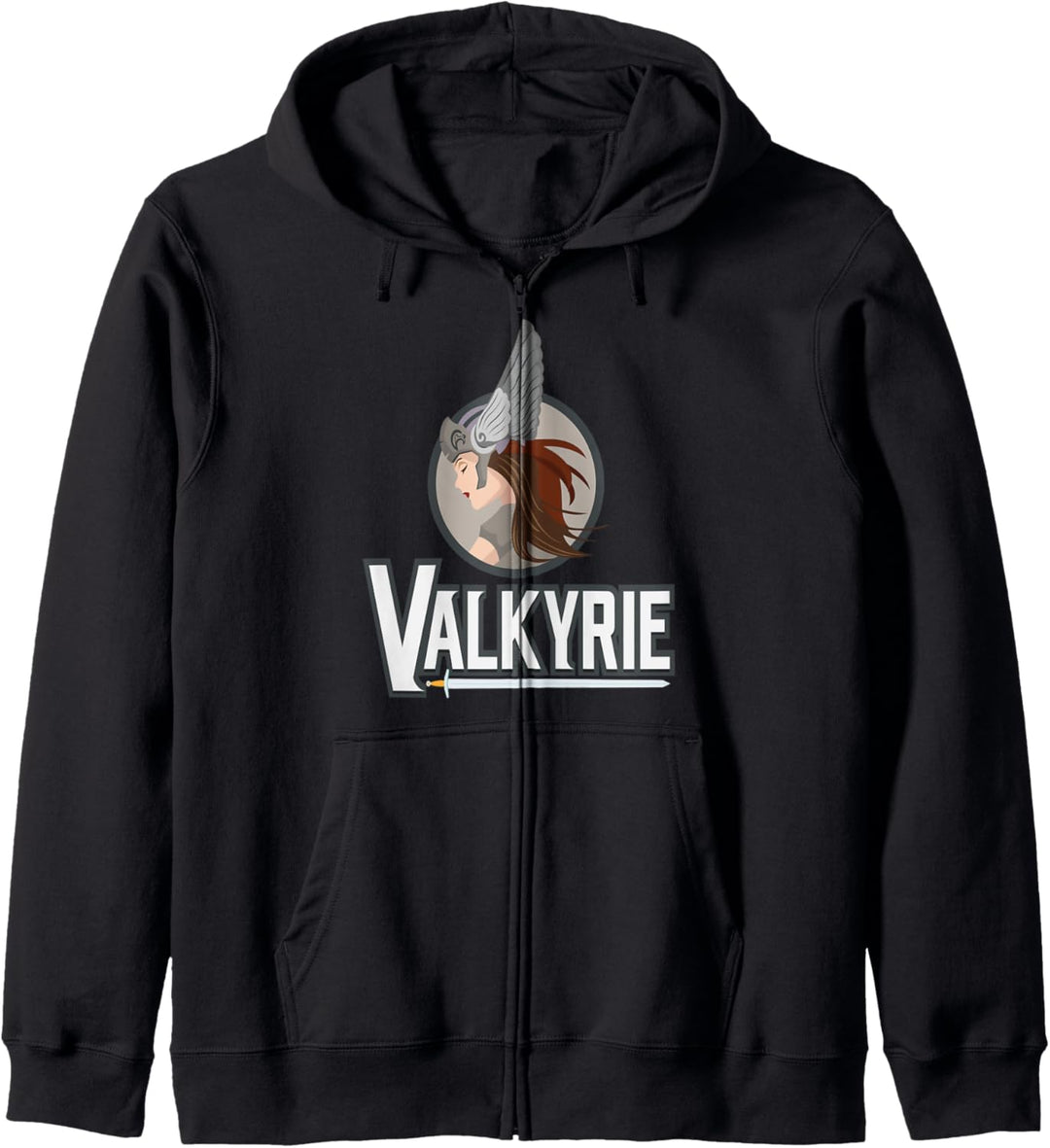 Valkyre Wikinger Nordisch Valhalla Für Frauen Kapuzenjacke