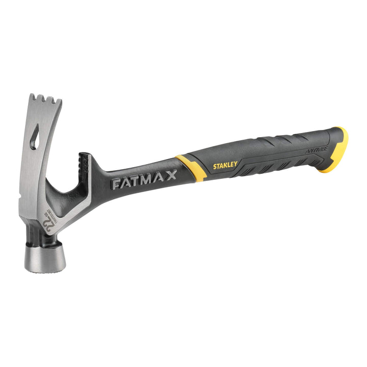 STANLEY FatMax Demontage Hammer (620g, abgeschrägter Nagelschlitz, grosse Schlagoberfläche, extra la