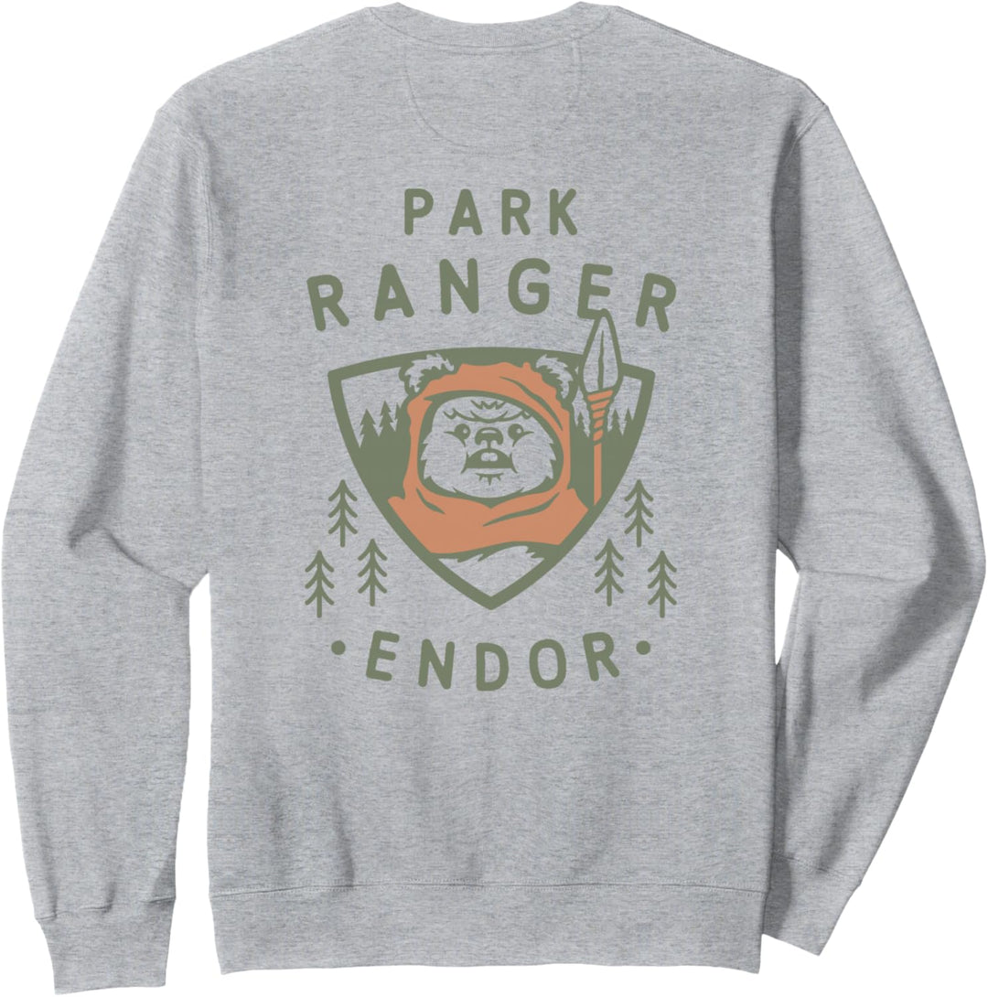 Star Wars Ewok Park Ranger Endor Forest Front & Back Sweatshirt