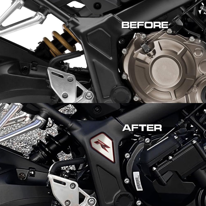 WOOGA Motorrad-Karosserierahmenfüllung passend für Ho&n&da CBR 650R CB650R 2019-2025 Rahmenseitentei
