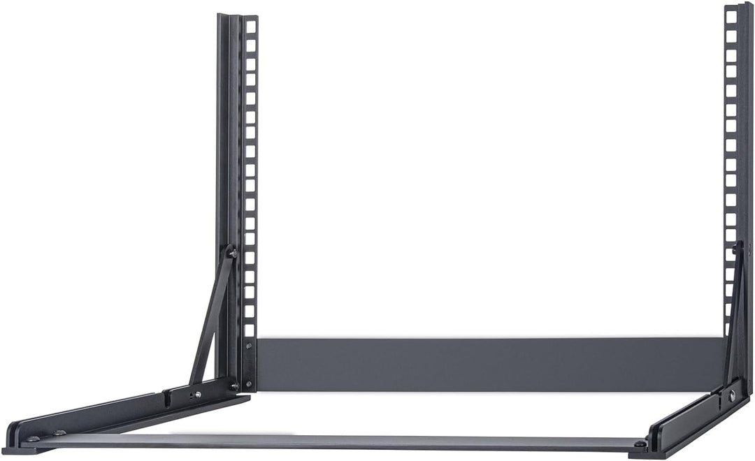 Silverstone SST-RK06U-OF 19-Zoll-6-HE-Desktop-Rack mit offenem Rahmen