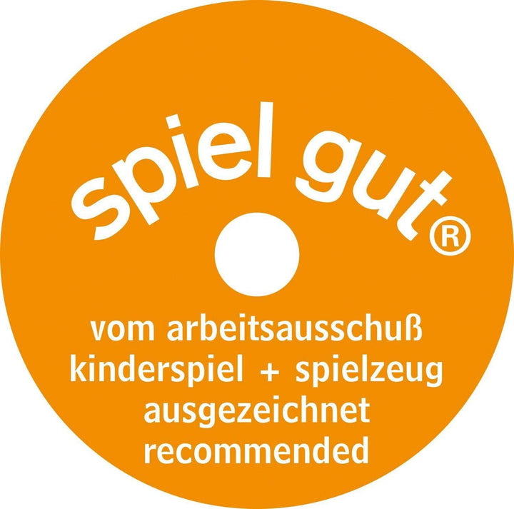 Lena 02047 Starke Riesen Bagger, Baufahrzeug 80 cm, Giga Trucks Schaufelbagger mit 2 Stahlachsen, gr